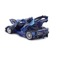 Bburago Ferrari R&P FXX-K EVO, blau #27 1:18 Auto - thumbnail