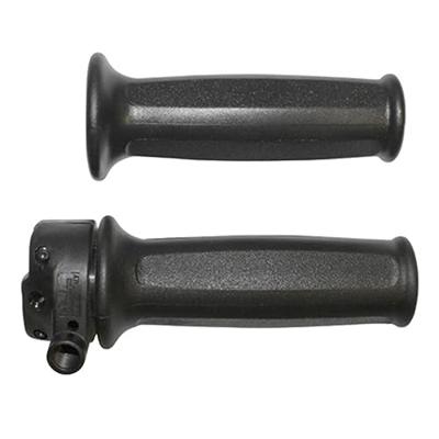 Domino gasdraaigreep armatuur "scooters throttle grips alu sw 1-pulley