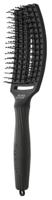 Olivia Garden Fingerbrush Double Bristles Black M - thumbnail