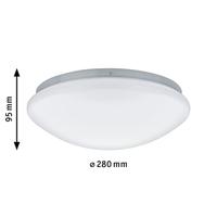 Paulmann Leonis 70980 LED-buitenlamp (wand) LED 10 W Wit - thumbnail