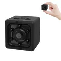 JAKCOM CC2 1080P HD recorder Cube Smart Mini camera met infrarood nachtzicht & bewegingsdetectie (zwart) - thumbnail