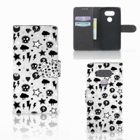 Telefoonhoesje met Naam LG G5 Silver Punk - thumbnail