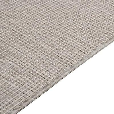 Buitenkleed platgeweven 200x280 cm taupe