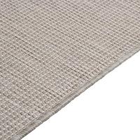 Buitenkleed platgeweven 200x280 cm taupe - thumbnail