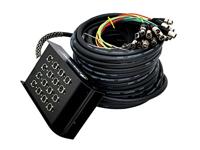 Omnitronic XLR/XLR Multicore kabel 30.00 m Aantal ingangen:12 x Aantal uitgangen:4 x - thumbnail
