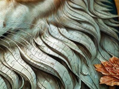 The Wolf Puzzel 1000 Stukjes The Wolf Puzzel 1000 Stukjes