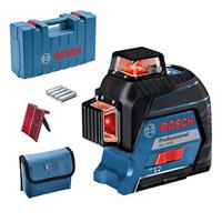 Bosch Professional GLL 3-80 Kruislijnlaser rood 3x 360° in koffer - 0601063S00 - thumbnail