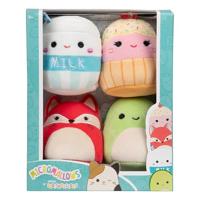 Squishmallows Micromallows knuffelset F 4-delig - 6 cm - thumbnail