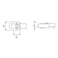 Stahlwille 58255004 Bit-insteekratel - thumbnail