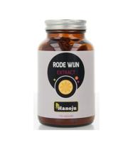 Hanoju Rode wijn extract 250mg 150 Vegetarische capsules - thumbnail