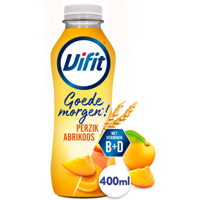Vifit Goedemorgen! Drinkzuivel Perzik/Abrikoos 400 ml bij Jumbo - thumbnail