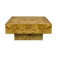 Dutchbone Salontafel 'Quinn' Eucalyptushout, 90 x 90cm - thumbnail