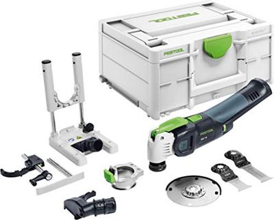 Festool osc 18 li e-basic set oscillerende accu multitool vecturo | zonder accu's en lader - 576592