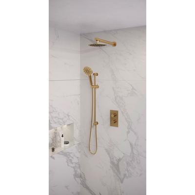 Gold Edition regendouche 3-weg met 20 cm douchekop en handdouche