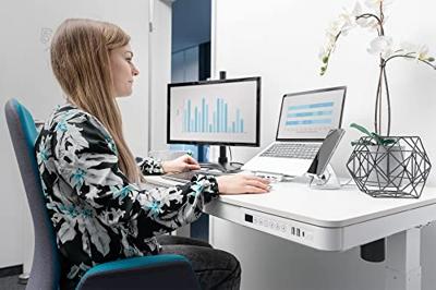 Digitus DA-90406 Zit-sta-bureau Hoogte (max.): 1.21 cm