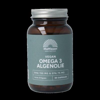 Vegan omega 3 algenolie DHA 150mg EPA 75mg
