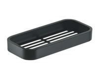 Hoek Planchet Sapho Smart 24.1x11x3 cm Roestvrij Staal Mat Zwart Sapho - thumbnail