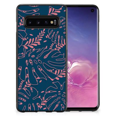 Samsung Galaxy S10 Skin Case Palm Leaves