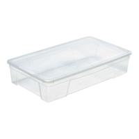 Opbergbak met Deksel Mondex Space Box Transparant Polypropyleen 34 L 70,5 x 42 x 15,5 cm - thumbnail