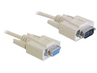 DeLOCK Serial RS-232 extension 9-Pin male > 9-Pin female kabel