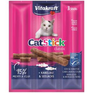 Kat Cat-Stick mini kabeljauw & tonijn Gebr. de Boon Vitakraft - Vitakraft