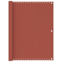 VidaXL Balkonscherm 120x500 cm hdpe terracotta - thumbnail