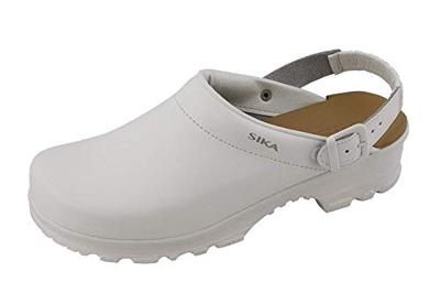 SIKA 8185 Flex LBS Klomp Open Hak met Strap OB Wit - Maat 42 - 16.089.026.42