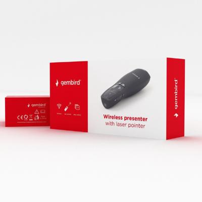 Draadloze presenter met laseraanwijzer