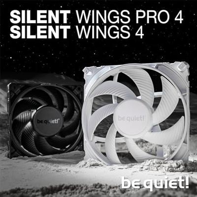 BeQuiet Silent Wings 4 PC-ventilator Wit (b x h x d) 120 x 120 x 25 mm - thumbnail