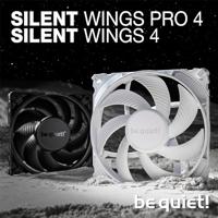 Be quiet! Silent Wings 4 120mm PWM, Wit - thumbnail