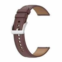 Luxe leren bandje - Donkerbruin - Xiaomi Redmi Watch 5 Active / Redmi Watch 5 Lite - thumbnail