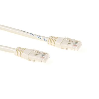 ACT IB3301 U/UTP CAT6A Patchkabels | RJ45 Connectoren | Ivoor | 1 meter