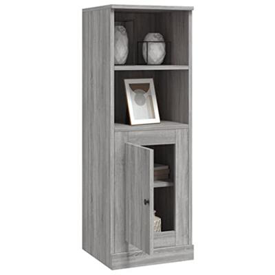 Hoge kast 36x35,5x103,5 cm bewerkt hout grijs sonoma eikenkleur Hoge kast 36x35,5x103,5 cm bewerkt hout grijs sonoma eikenkleur