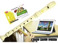 Voggenreiter 1141 Flute Master (app) met kunststof blokfluit Duitse boring - thumbnail