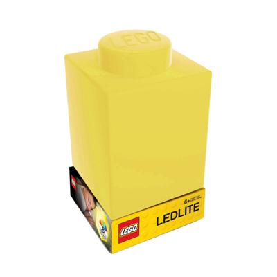 LEGO - Silicone Brick - Night Light w/LED - Yellow