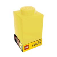 LEGO - Silicone Brick - Night Light w/LED - Yellow - thumbnail