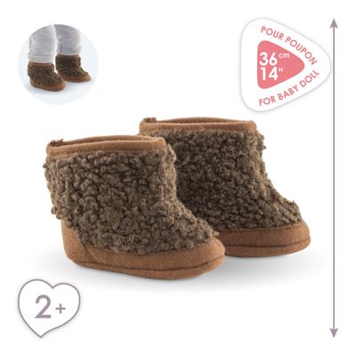 Corolle schapenvachten poppenschoenen - 36cm