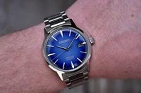 Seiko SRPJ13J1 Horloge Presage Automaat staal zilverkleurig-blauw 39,5 mm - thumbnail