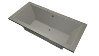 Ligbad Society 190X90X50 cm Cement MegaBath - thumbnail