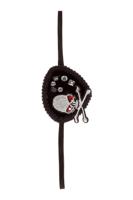 Ooglapje doodskop steentjes - thumbnail