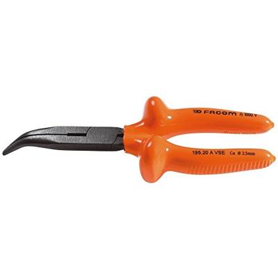 Facom tang met gebogen bekken, geisoleerd 20cm - 195.20AVSE
