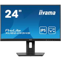 Iiyama ProLite XUB2493HS-B6 LED-monitor Energielabel E (A - G) 60.5 cm (23.8 inch) 1920 x 1080 Pixel 16:9 0.5 ms HDMI, DisplayPort, Hoofdtelefoon (3.5 mm - thumbnail