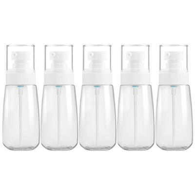 5 STKS reizen plastic flessen lekvrije draagbare reisaccessoires kleine flessen containers 60ml (transparant) 5 STKS reizen plastic flessen lekvrije draagbare reisaccessoires kleine flessen containers 60ml (transparant)