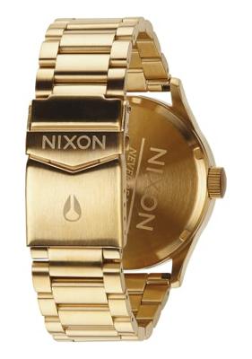 Nixon A356-510 Zwart Goud Heren horloge