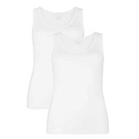 2-pak hemden dames - brede band - Anna - Bamboe onderhemd ronde hals - huidvriendelijk - thumbnail