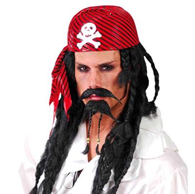 Rode piratencap