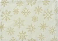 Sander Sander placemat Cristallo Luce 35x50 Fb. 07 - Ecru/Gold - thumbnail