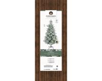 Allison kunstkerstboom H240 D152 cm groen/wit Everlands - Everlands - thumbnail