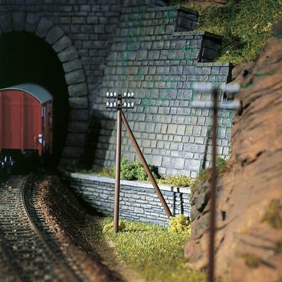 Auhagen 41204 H0 telegraafmasten (12 stuks) Bouwpakket