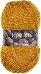 Stylecraft Life DK 3522 Ochre Nepp - Haakgaren / Breigaren